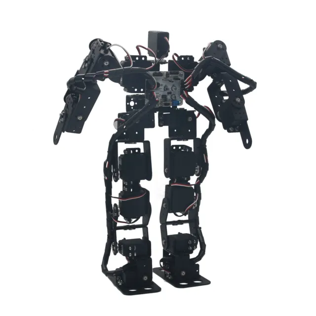 17DOF Biped Robotic Educational Robot Bracket Kit w/ MG996R Servos & Servo Horn