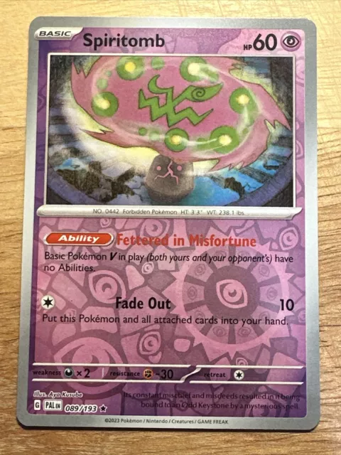 Spiritomb - 089/193 - Holo Rare