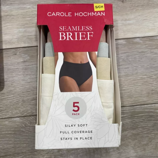 Carole Hochman Ladies Seamless Brief 5 Pack FOR SALE! - PicClick UK