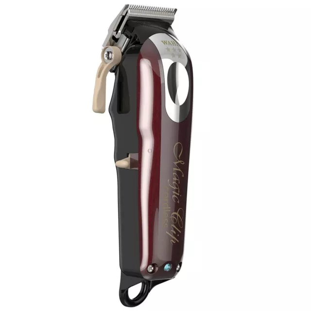 Wahl Professional 5-Star Cordless Magic Clip Hair Clipper  With Taper Lever 3