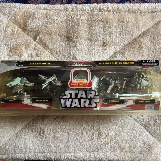 Star Wars Micro Machines Titanium Set Sealed!