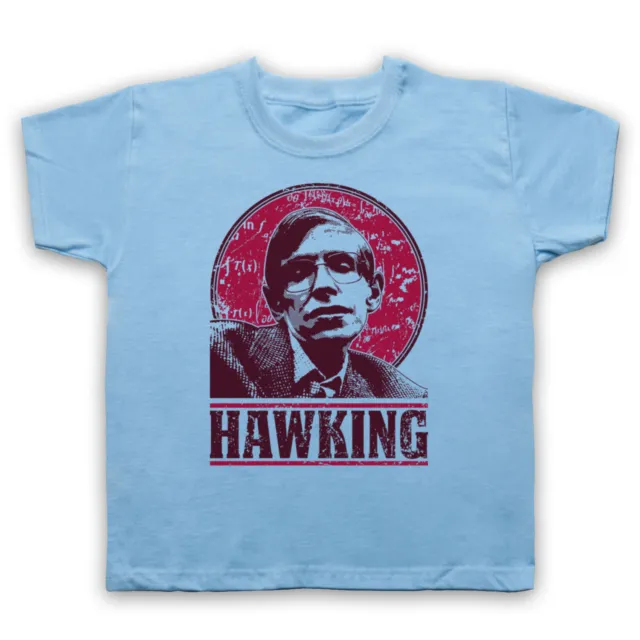 Stephen Hawking Unofficial Theoretical Physics Tribute Kids Childs T-Shirt