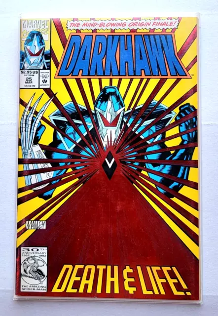 DARKHAWK  VOL.1 #25: March 1993,  Marvel Comics. NM.