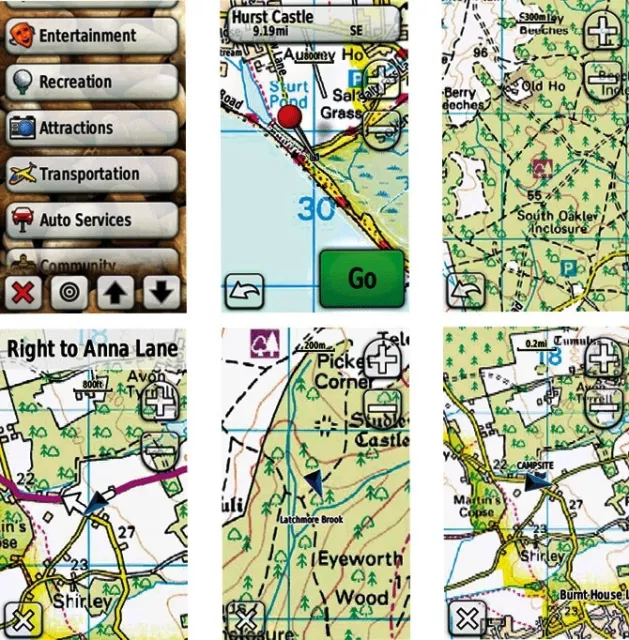 GB TOPO DISCOVERER Great Britain 1:50K Map microSD+SD for GARMIN Hiking Cycling