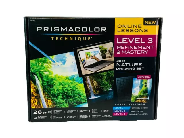 Prismacolor Technique LEVEL 2 Color & Style 27 PC SET +ONLINE