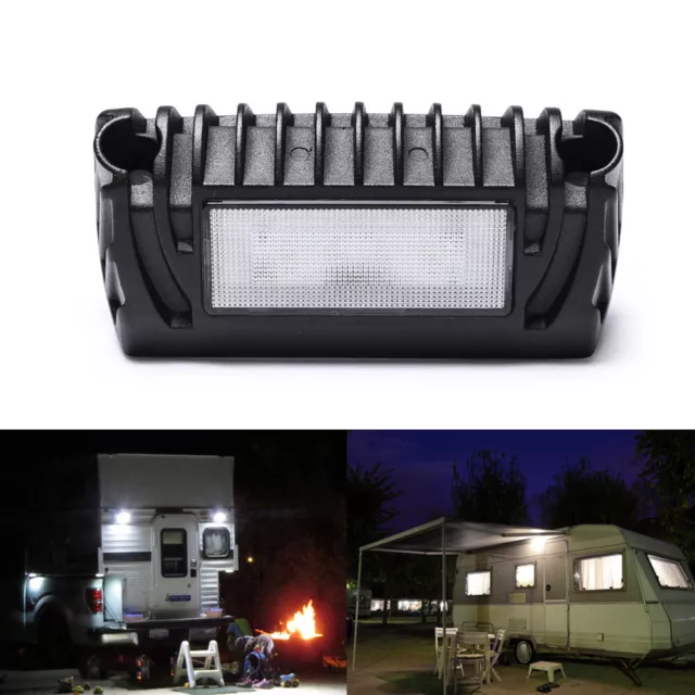 1x 750lm RV Exterior LED Porch Utility Light Awning for Trailer Camper Boat 12V