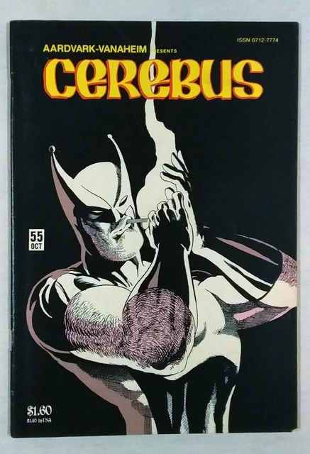 Cerebus The Aardvark #55 Vf-Nm 1983 Aardvark-Vanaheim Wolveroach