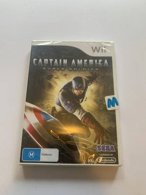 Captain America: Super Soldier (Nintendo Wii, 2011) New & Sealed