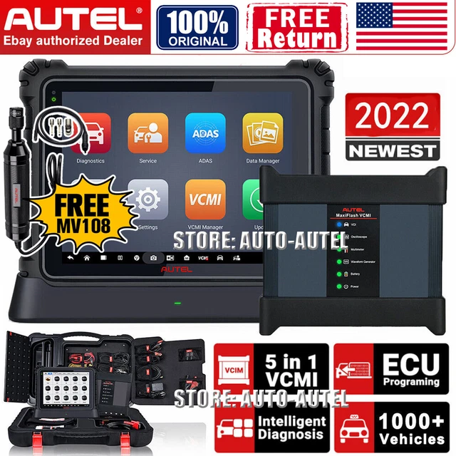 AUTEL MAXISYS ULTRA Diagnostic OBD2 Scanner Co/di/ng 5-in-1 VCMI Pro ...