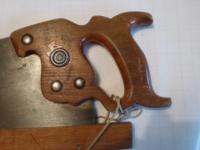 DISTON U.S.A. D7. Large Vintagw Handsaw , 26 Inch With 7 Teeth Per Inch ...