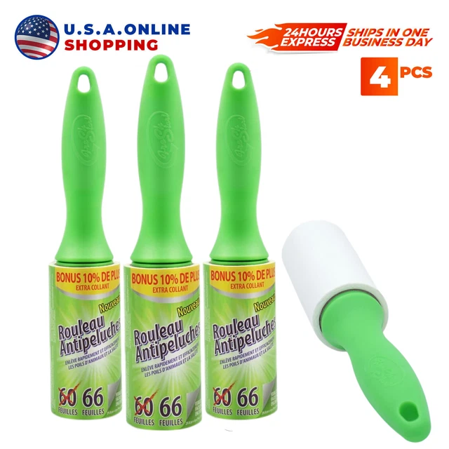 264 Sheet Extra Sticky Lint Roller Pet Hair Remover for Couch Clothes Furniture