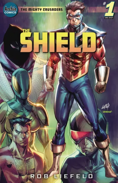 Mighty Crusaders One Shot The Shield Cvr F Top Secret Liefel Archie Comic Book