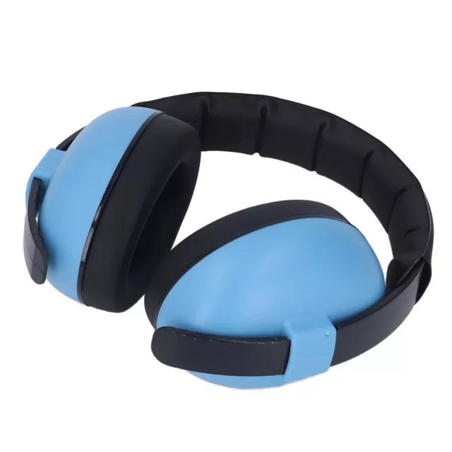 (Blue)Baby Noise Canceling Headphones Skin-Friendly ABS Baby Hearing Protection