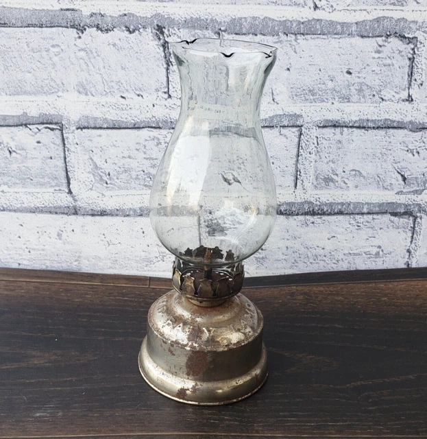 Beavorty Glas-Schornstein Für Öllampen – 2 Stück | Vintage Laternen-Ersatz, Transparent, 8,5 X 6,3 Cm | Für Kerosin- & Petroleumlampen