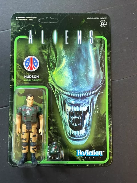 Hudson - Aliens / Alien Colonial Marines - Super 7 Reaction  - New / Neu