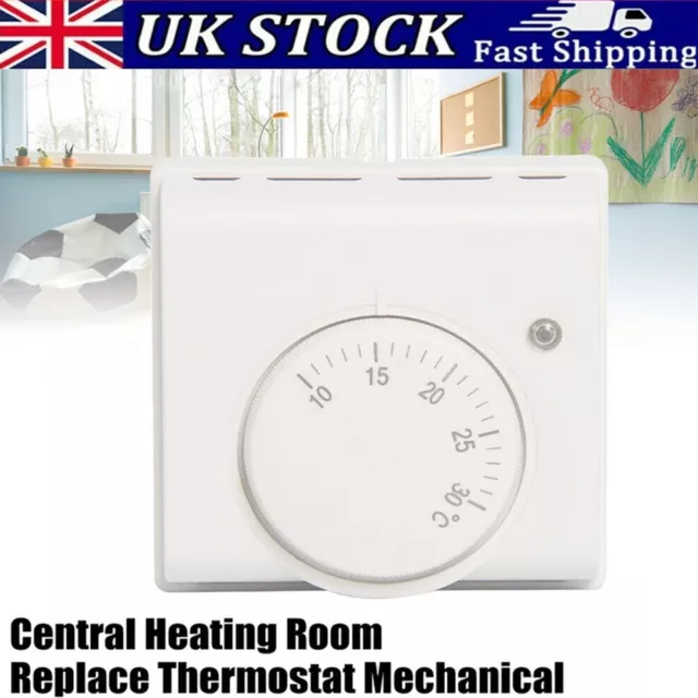 https://www.picclickimg.com/5rAAAOSwinplLQDc/Home-White-Central-Heating-Room-Temp-Replace-Thermostat.webp
