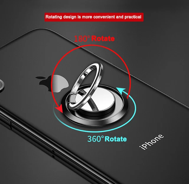 iRing Phone Ring Finger Holder Car Mount Hook iPhone Stand Mobile Grip GPS iPad