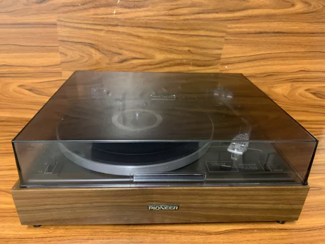 Pioneer PL-12D Giradischi con trasmissione a cinghia (1972-1976) - leggi prima