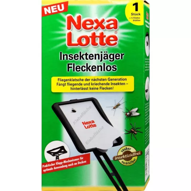 Nexa Lotte Insektenjäger Fleckenlos Tapette 5 Pièce + 25 Klebeblätter