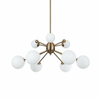 Tomasucci lampadario barocco acrilico bianco 5 luci tomasucci 