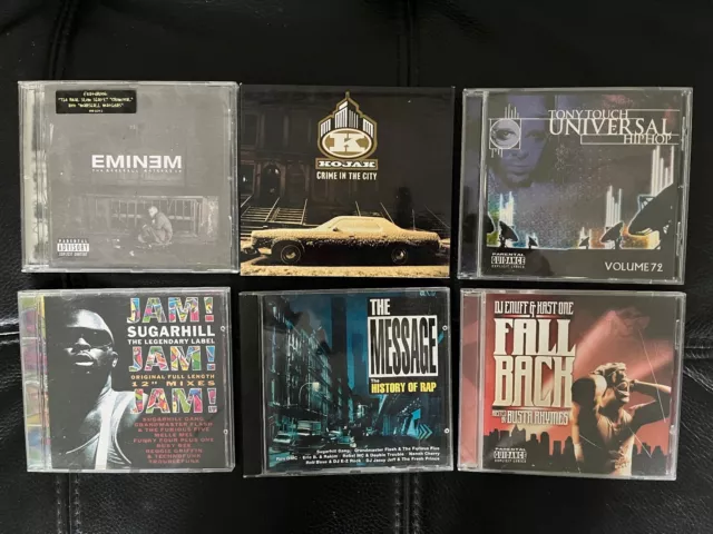 Lot Of 6 Cd Various Hip Hop Artists