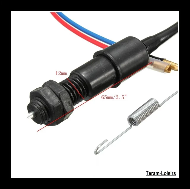BMW R 100 R 45 R 65 R 80 - jeu de cables contacteur feu stop arrière NEUF - OEM 61 12 1244 138 - Équipement moto