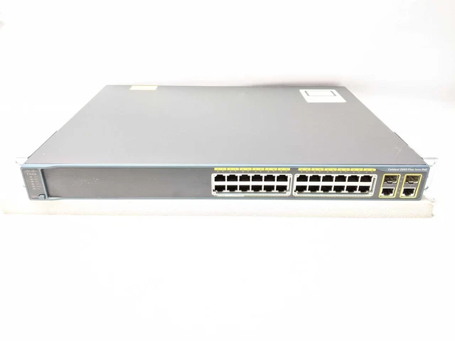 CISCO CATALYST 2960 Series WS-C2960-24PC-L 24-Port PoE Network Switch £ ...