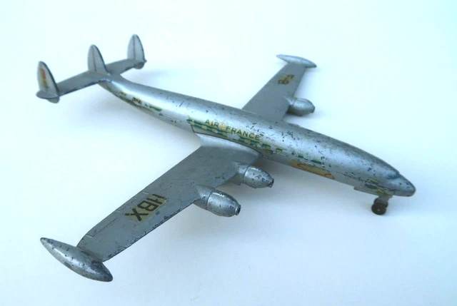 Lot De 2 Avions Dinky Toys - Lockheed Super G Constellation Et Vickers Viscount