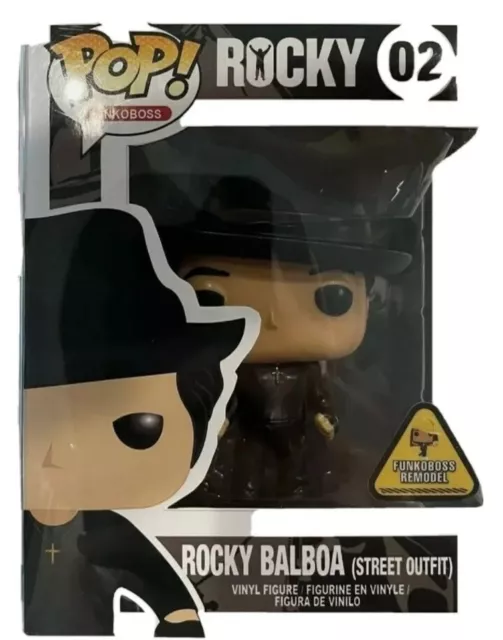FUNKO POP CUSTOM Rocky Balboa In His Street Clothes Rare Exclusive w ...