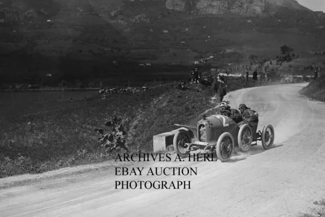 Austro Daimler Sascha racer Lambert Pocher 1922 Targa Florio photo auto racing