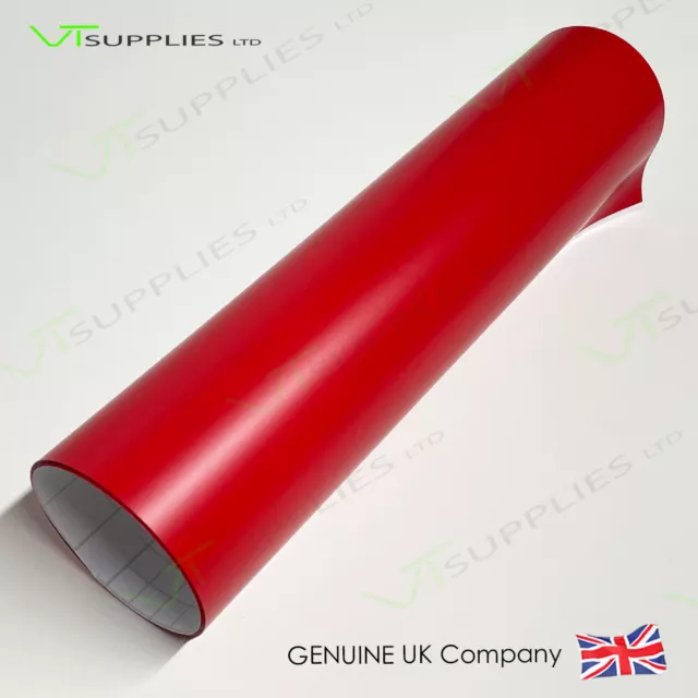 Matt Red Vinyl Wrap Car Film (Air/Bubble Free Matte)  All Vehicle Sizes