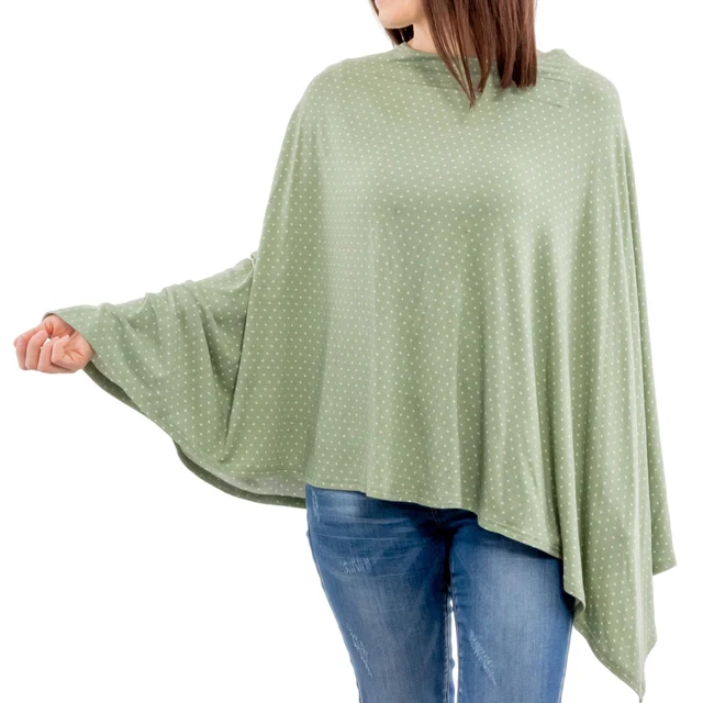 Nursing Cover for Breastfeeding - 360 Degree Privacy, View Baby Hands-Free