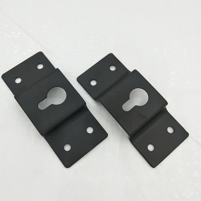 Set Di 10 Ganci E Morsetti In Metallo Da 8mm - Per Lampade E Progetti Fai Da Te