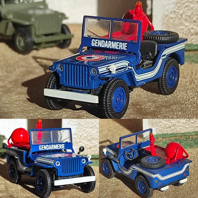 Miniature Gendarmerie Française Convertie - Cthulhu WW2 Pulp, Repeinte, Référence G153