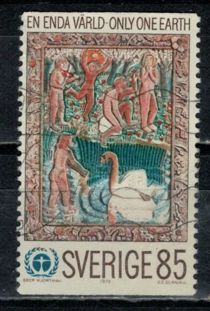 Suecia, Scott 935 ** 1962 en estado usado