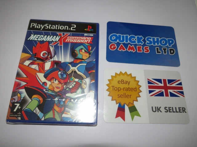 Jeu PS2 Mega Man X Command Mission - Version PAL - État Correct
