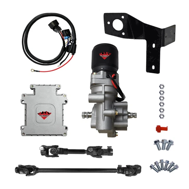 RUGGED FRONT ELECTRIC Power Steering Kit John Deere Gator XUV 625i 4x4