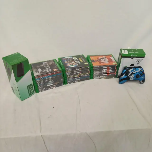 Xbox One Bundle - 26 Games, 1 Controller, 1 Headset, 1 Power Input - AP3