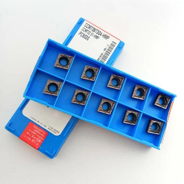 Lot De 10 Inserts DCMT11T304 Carbure Pour Tournage Interne - Outils CNC Industriels
