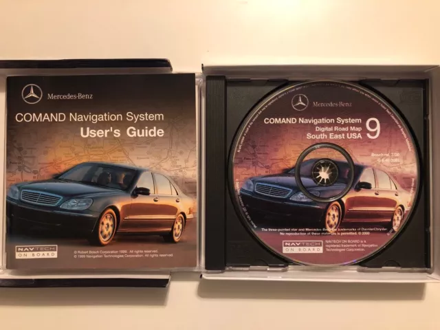 Mercedes Benz Comand Navigation System DVD #9 Part # Q6 46 0061 South East USA