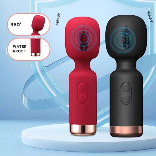 Mini Vibromasseur Discret Forme Lèvres Rouges - Neuf, Pour Femme