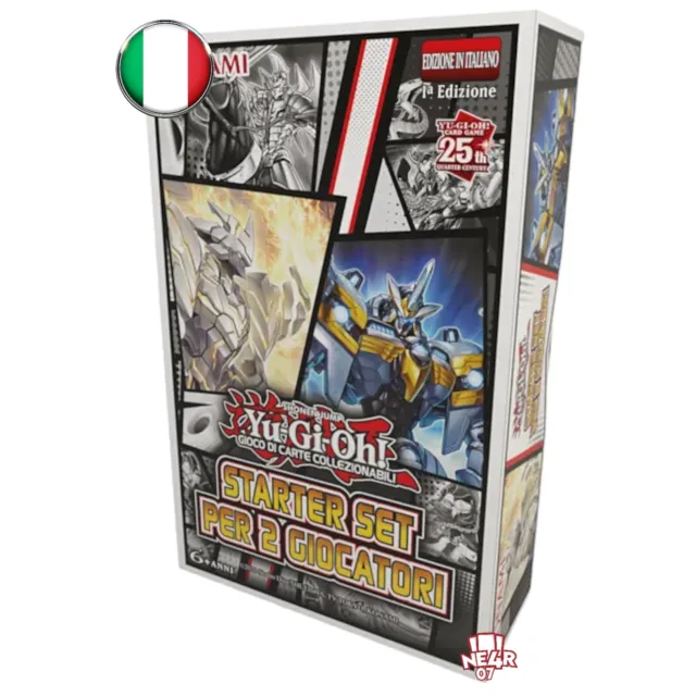 yu gi oh starter set per 2 giocatori mazzo zeus deck 1a ed in italiano yugioh