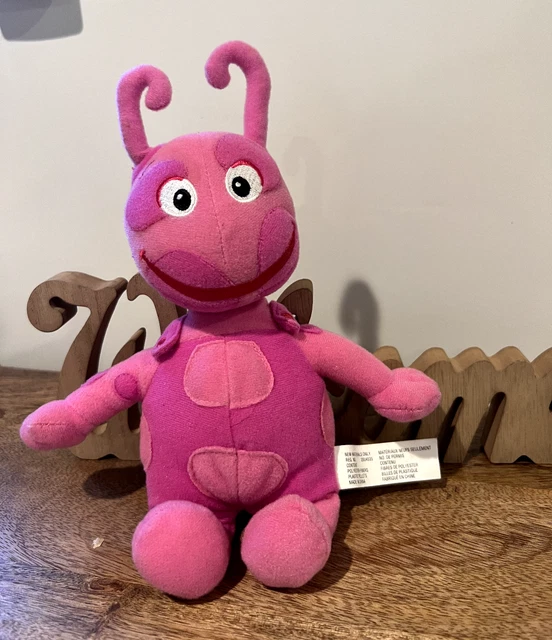 BACKYARDIGANS UNIQUA 9” Plush FisherPrice Mattel Pink Stuffed Animal
