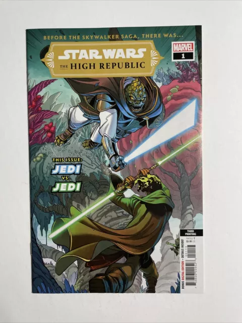 Star Wars: High Republic #1 (2020) 9.4 NM Marvel 3rd Print Variant Cover Comic