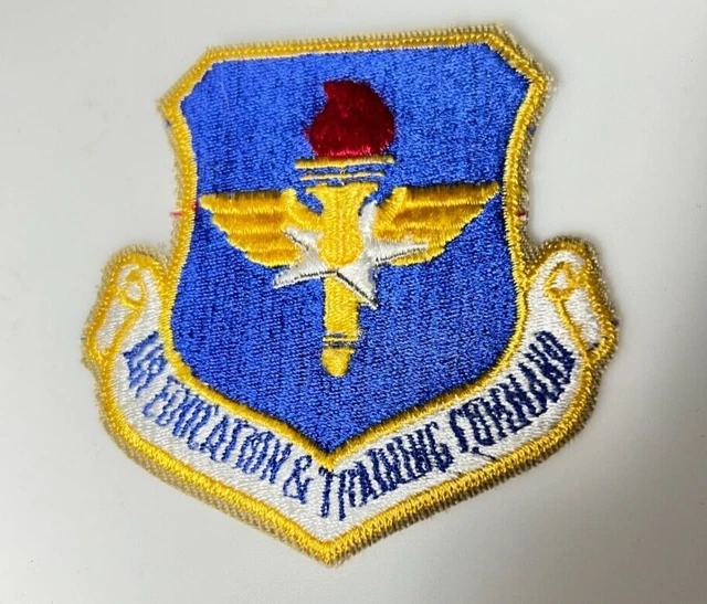 Ift Program Patch U.S AIR FORCE air Education & Training Command Cloth Badge Patch 8x8 cm ...
