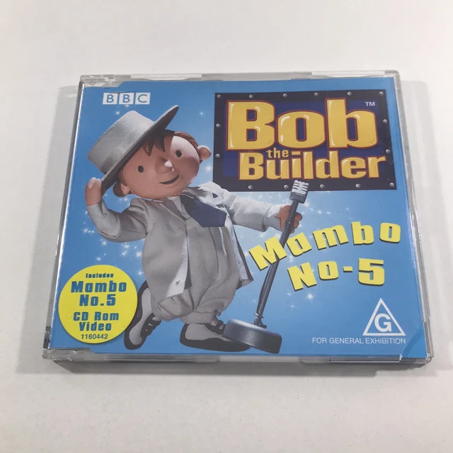 BOB THE BUILDER - Mambo No 5 CD Single Slimline Case £6.11 - PicClick UK