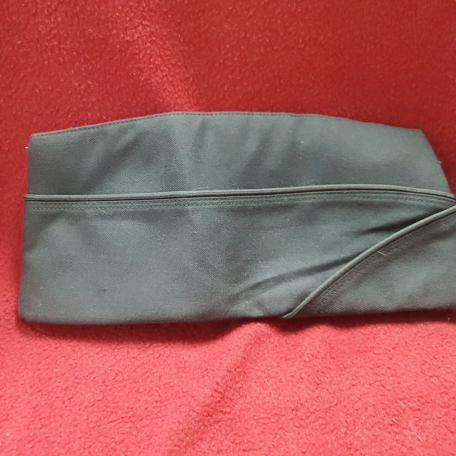 Vintage 7 1/4 Men's Army Serge AG-489 Military Garrison Cap (18a45)