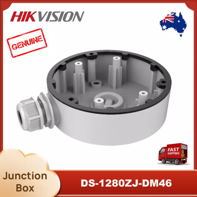 Hikvision Junction Box White Metal Aluminum Alloy Outdoor Bracket DS-1280ZJ-DM46