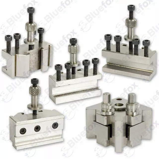 5Pc Quick Change Toolpost To Fit Miford Series 7 Lathes Dixon Style T37