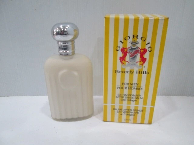 GIORGIO BEVERLY HILLS FOR MEN Balsamo Dopobarba/ After Shave Balm 100ml -Vintage